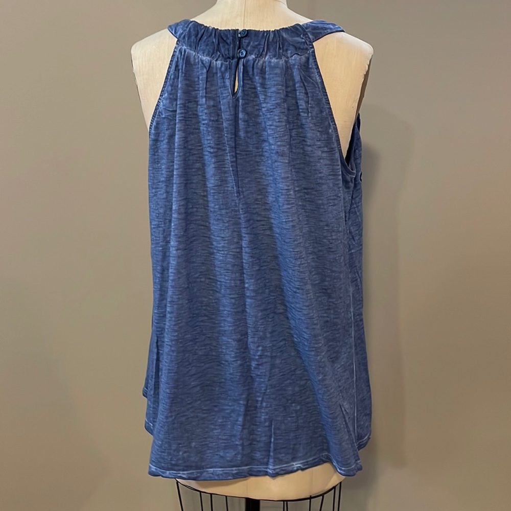 International Concepts sleeveless sequin and embroidered top - Picture 5 of 7
